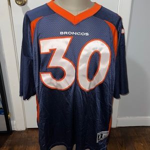 Vintage Authentic Denver Bronco’s T.Davis Jersey